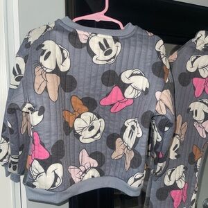 Disney Kids Minnie Mouse Patterned Sweatshirt